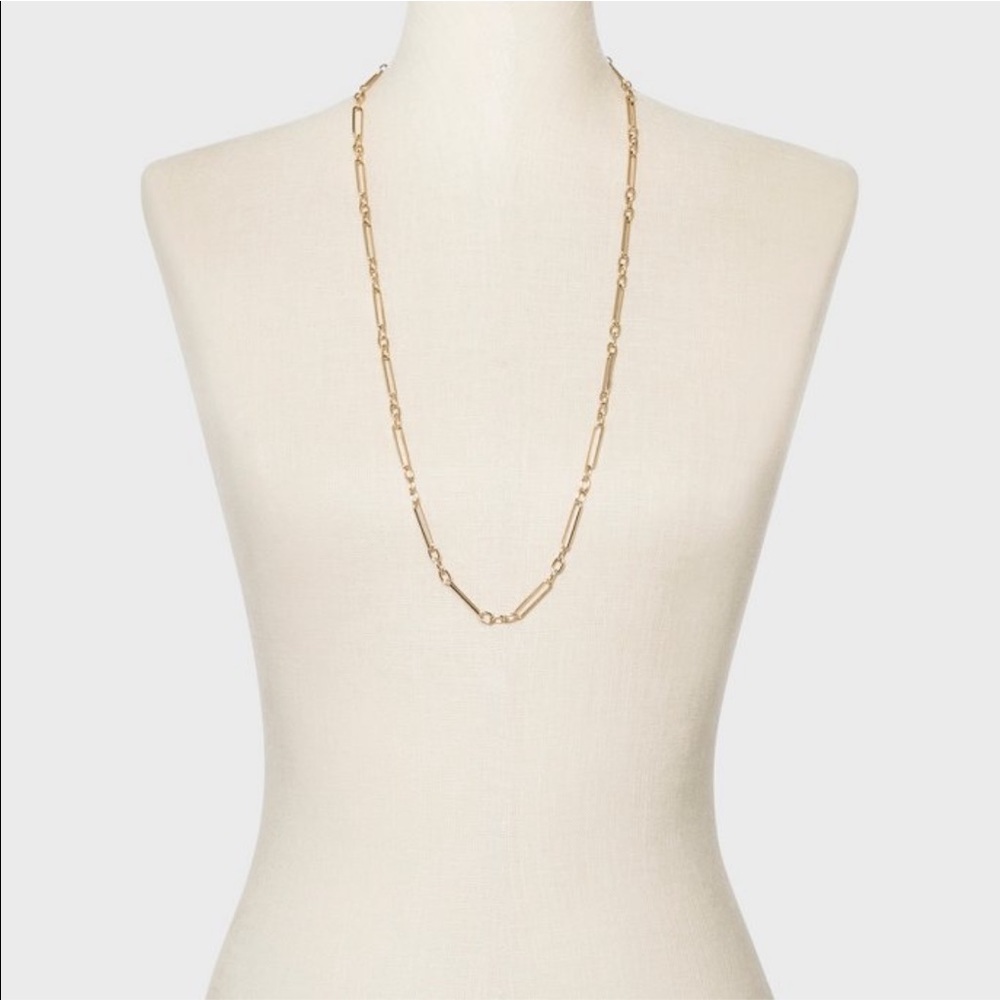A New Day Long Link Necklace